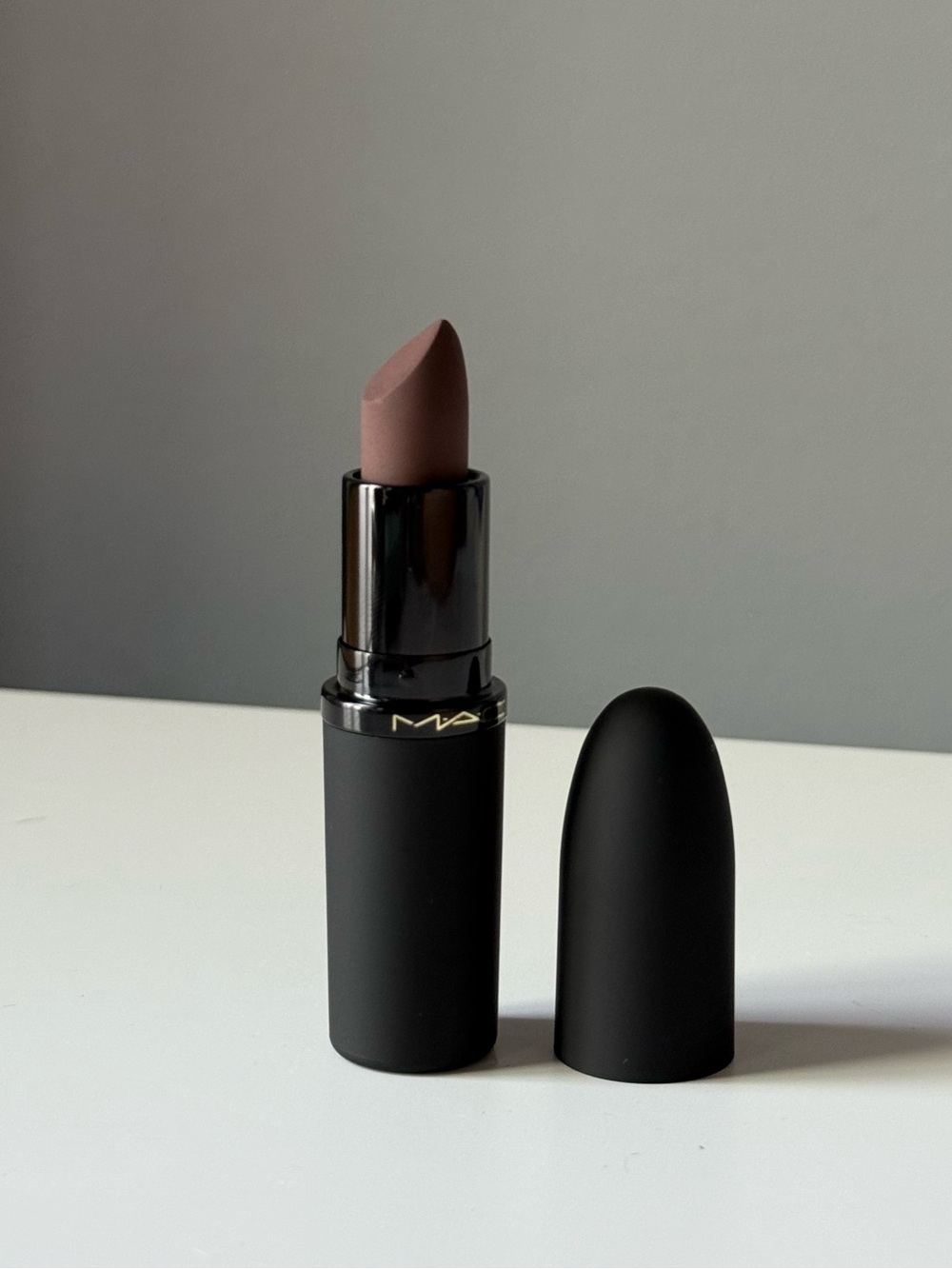 MAC Cosmetics Powder Kiss Matte Lipstick - 900 CHESTNUT (Deep Golden Brown)